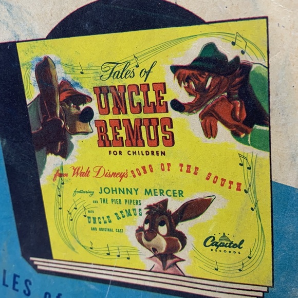 Vintage LITTLE TOOT by WALT DISNEY’S MELODY TIME record cover (only!) no record - Picture 12 of 16